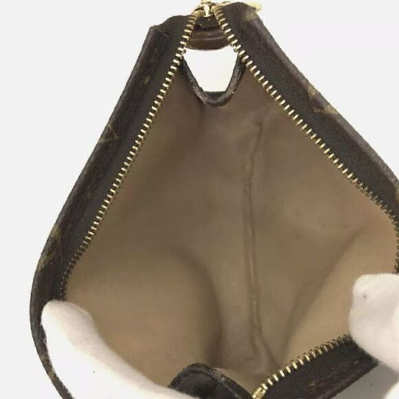 Louis Vuitton Monogram Poche Toilette 15 Cosmetics PouchโPurse/4AE0361 - Picture 5 of 6
